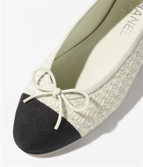 grey chanel ballet flats|chanel ballet flats nordstrom.